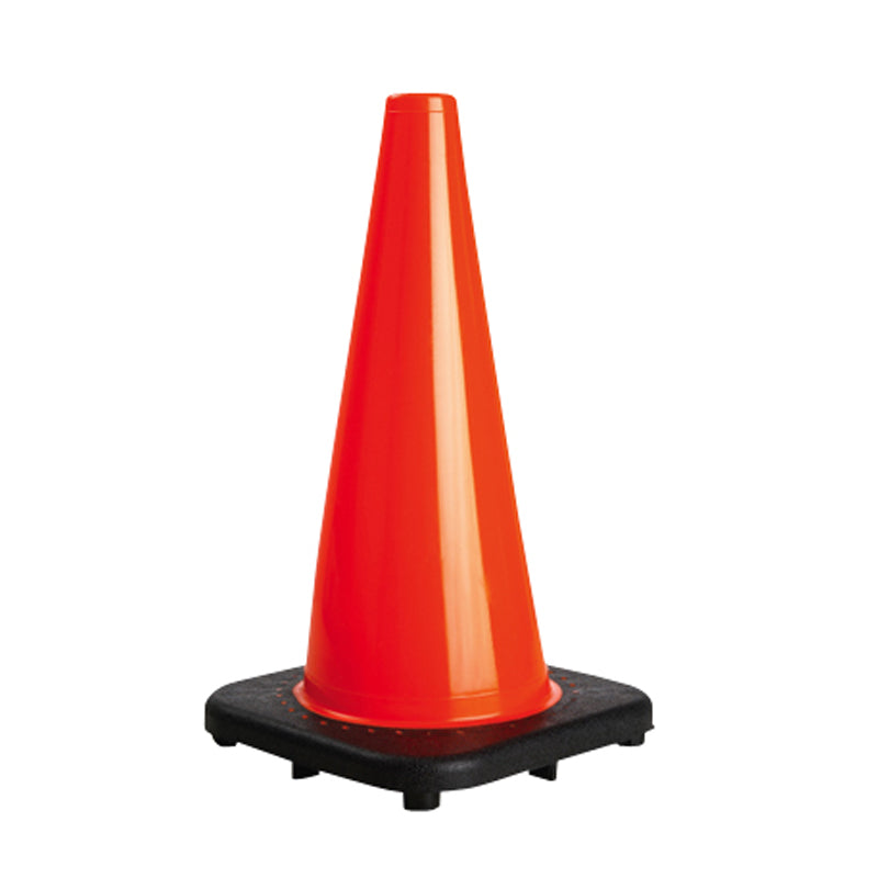 ARMOURWEAR ROAD CONE 450MM DAY USE RUBBER BASE