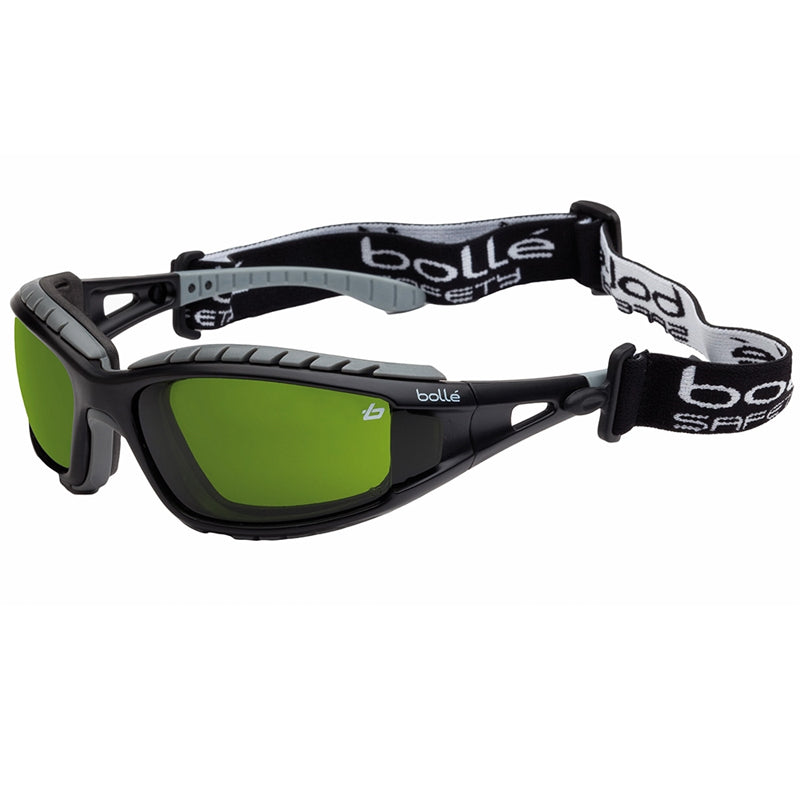 1652016 BOLLE TRACKER 2 BLACK WELDING SHADE 3 LENS SAFETY GLASSES