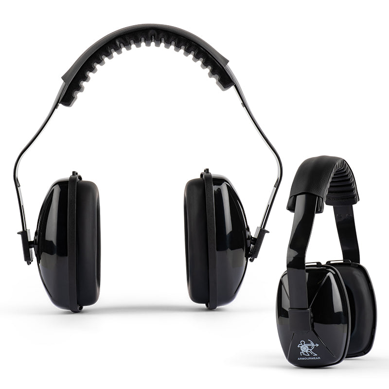 EM205 ARMOURWEAR ECONOMY BLACK EARMUFFS 29dB CLASS 5