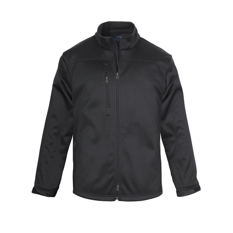 J3880 MENS PLAIN SOFT SHELL JACKET