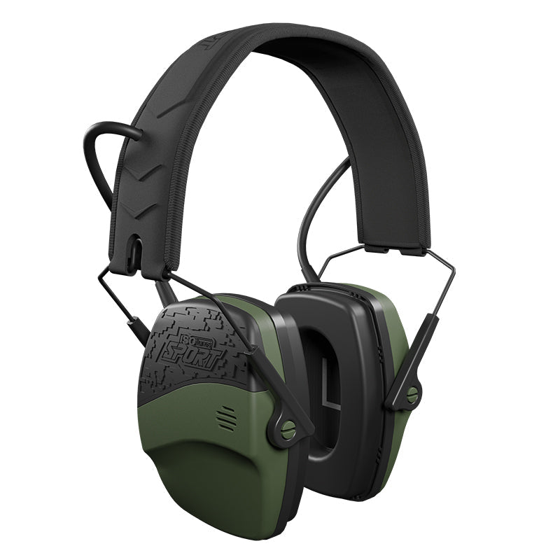 IT-43 ISOTUNES SPORT DEFY SLIM BT TACTICAL BLUETOOTH EARMUFF – UNIVERSAL SIZE – OD GREEN