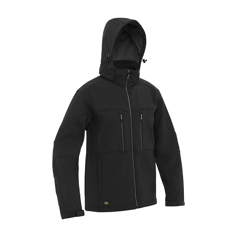 BJ6570 BISLEY FLX & MOVE HOODED SOFT SHELL JACKET