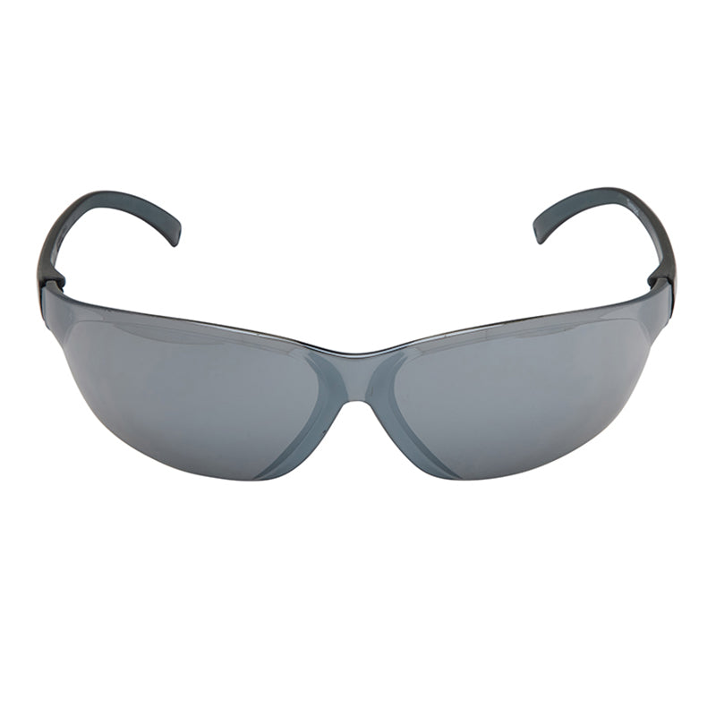 VS930 ARMOURWEAR SILVER MIRROR WRAP TEMPO P/CARB L/W SAFETY GLASSES
