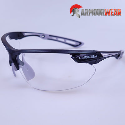 28953 ARMOURWEAR TRAX AF CLEAR SAFETY GLASSES
