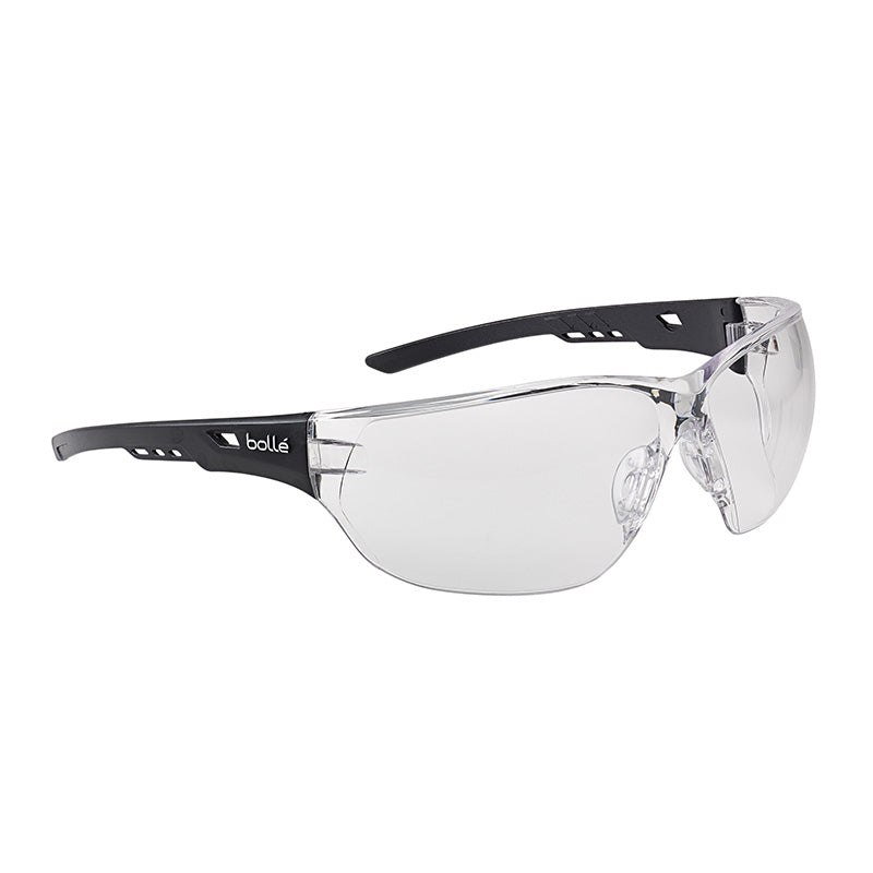 NESSPSI BOLLE NESS CLEAR ANTI-SCRATCH ANTI-FOG LENS SAFETY GLASSES