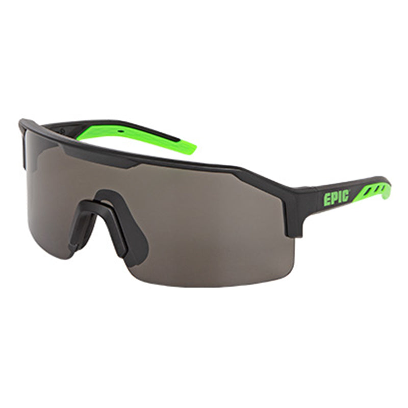 SGE541 INDUSTREE EPIC STALYON STEALTH FRAME ANTI FOG ANTI SCRATCH SMOKE LENS SAFETY GLASSES
