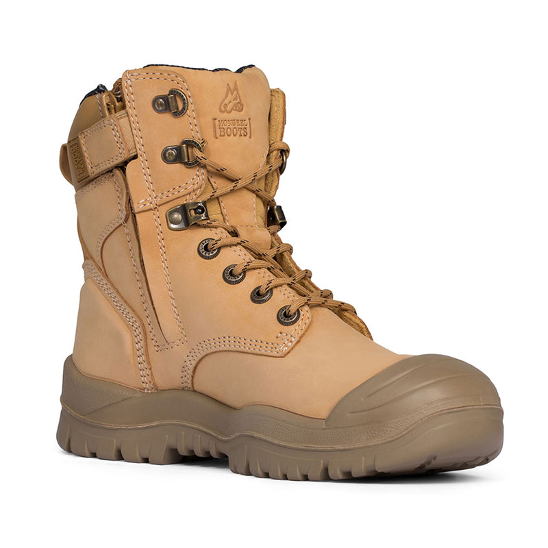 561050 HIGH ANKLE ZIP SIDE BOOT WITH SCUFF CAP