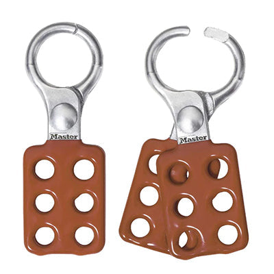0416 ALUMINIUM LOCKOUT HASP NON-SPARKING 25MM JAWS