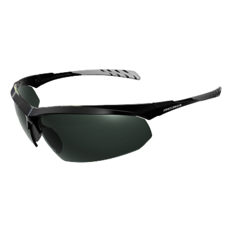 28414 ARMOURWEAR ROCKER SMOKE LENS ANTI FOG GREY SIDEARM SAFETY GLASSES