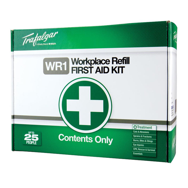876480 BRADY REFILL FOR WORKPLACE FIRST AID KITS – FOR 18B01 AND 18B10