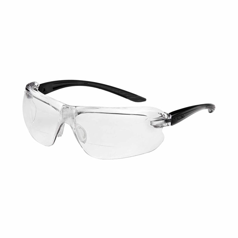 IRIDPSI2 BOLLE IRI-S DIOPTER CLEAR LENS +2.0 SAFETY GLASSES