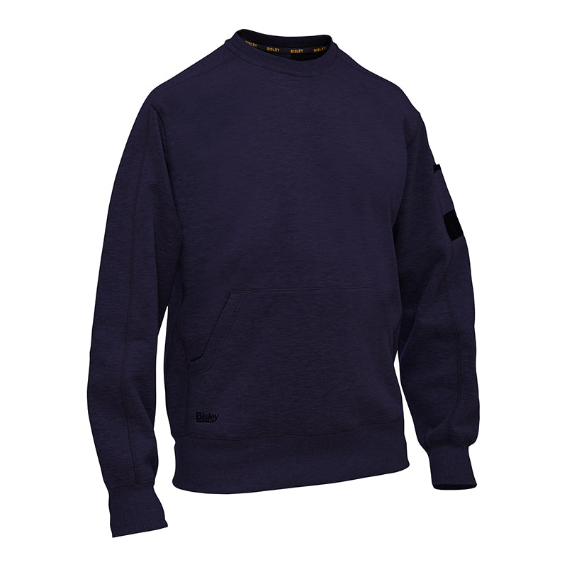 BK6723 BISLEY WORK FLEECE CREW NECK JUMPER