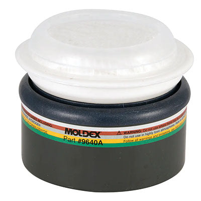9640A MOLDEX MULTI GAS/VAPOUR/P3 COMBO CARTRIDGE