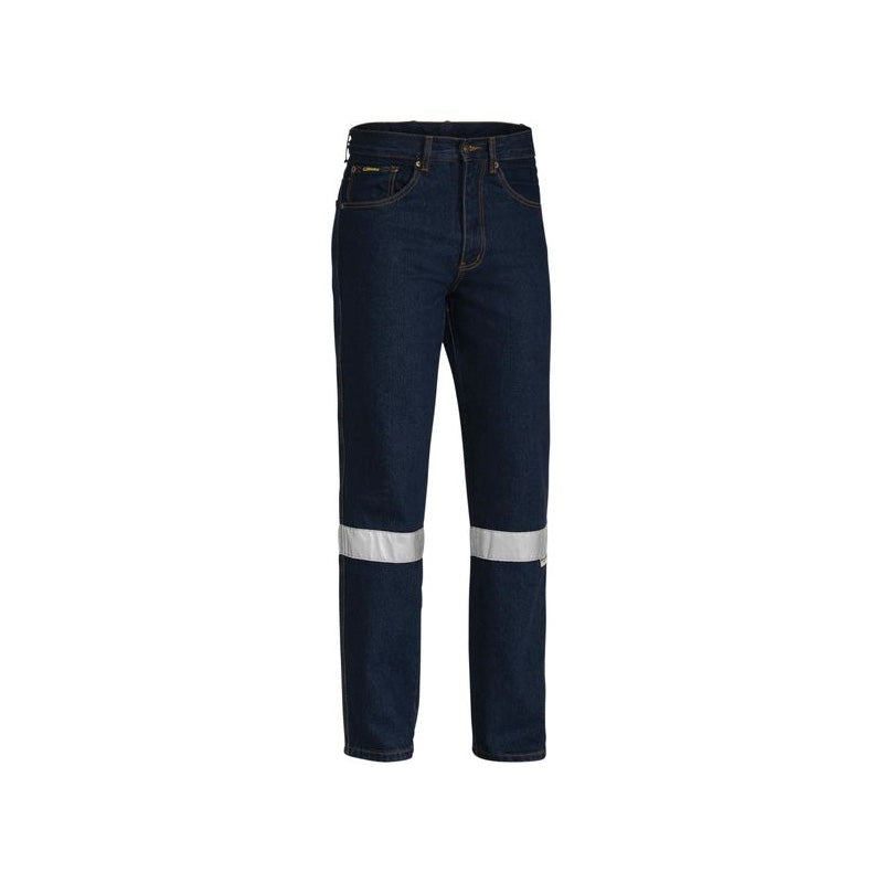 BP6050T BISLEY ROUGH RIDER JEANS WITH REFLECTIVE TAPE