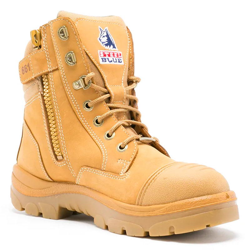 312661 SOUTHERN CROSS L/UP BOOT ZIP+BUMP CAP