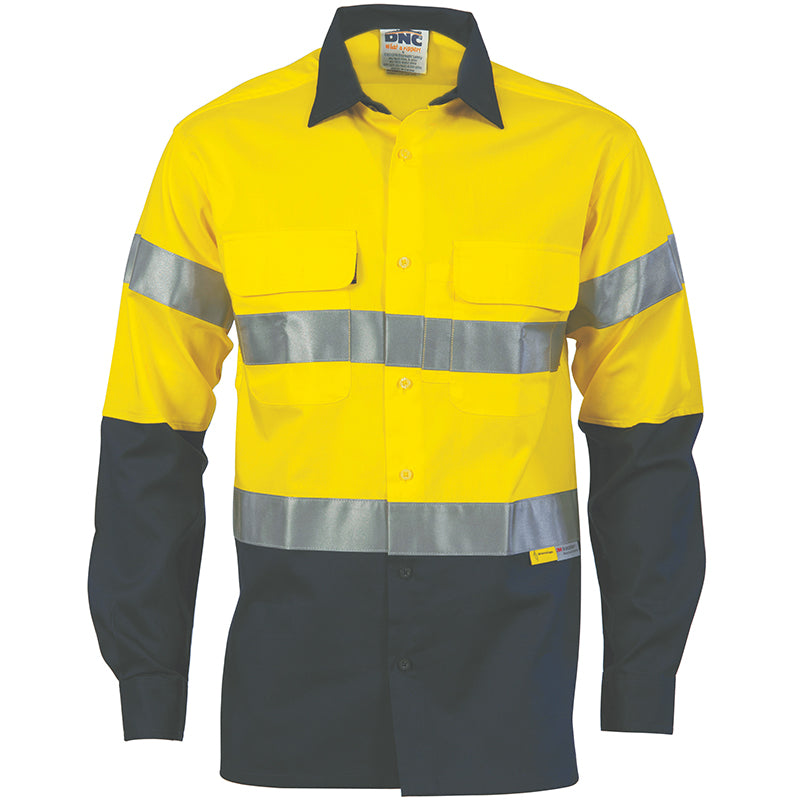 3988 DNC COOL BREEZE LONG SLEEVE WORK SHIRT 3M TAPE