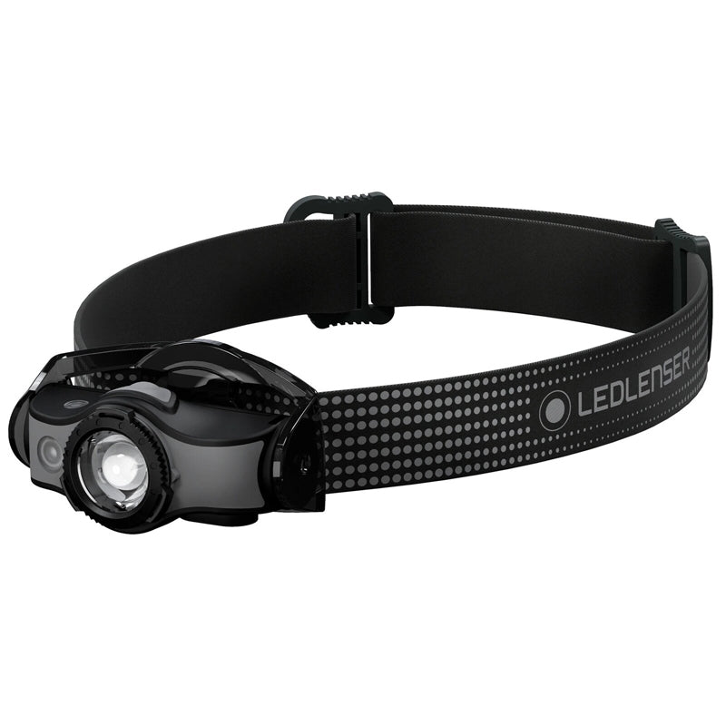ZL502147 MH5 RECHARGEABLE HEADLAMP UP TO 400 LUMENS BLACK & GREY