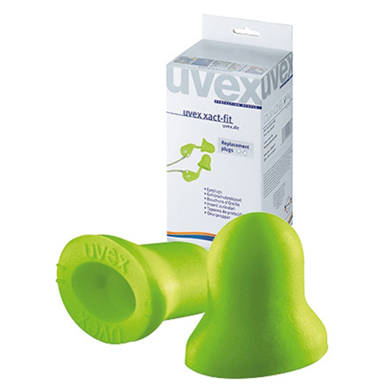 XA-RP XACT-FIT REPLACEMENT PODS LIME 22dB CLASS 4 BX=250PRS