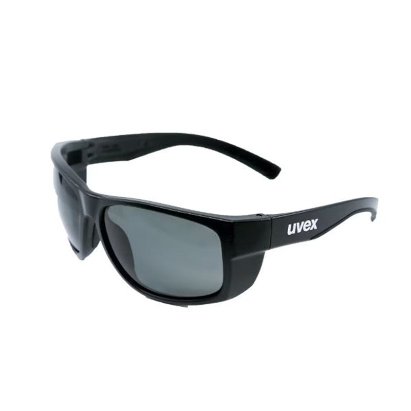 9101-083 UVEX GREY POLARISED 12%VLT CAT 3, ANTI SCRATCH LENS MATTE GREY FRAME