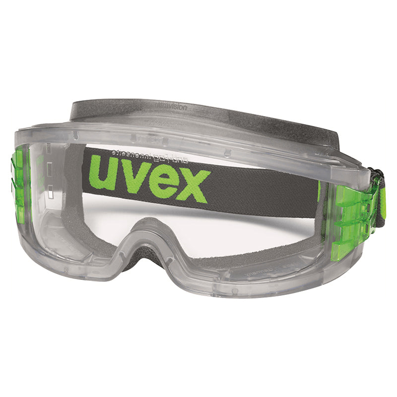 9301-323 UVEX ULTRAVISION CLEAR LENS TOP VENT CLOSED SAFETY GOGGLES