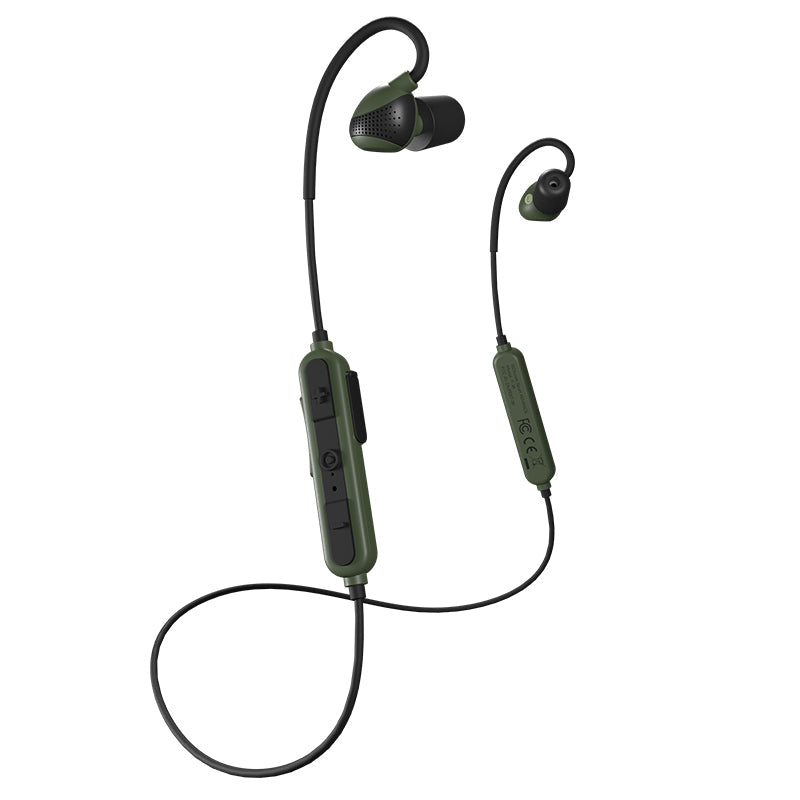 IT-36 ISOTUNES SPORT ADVANCE BT TACTICAL BLUETOOTH EARBUDS – UNIVERSAL SIZE – OD GREEN
