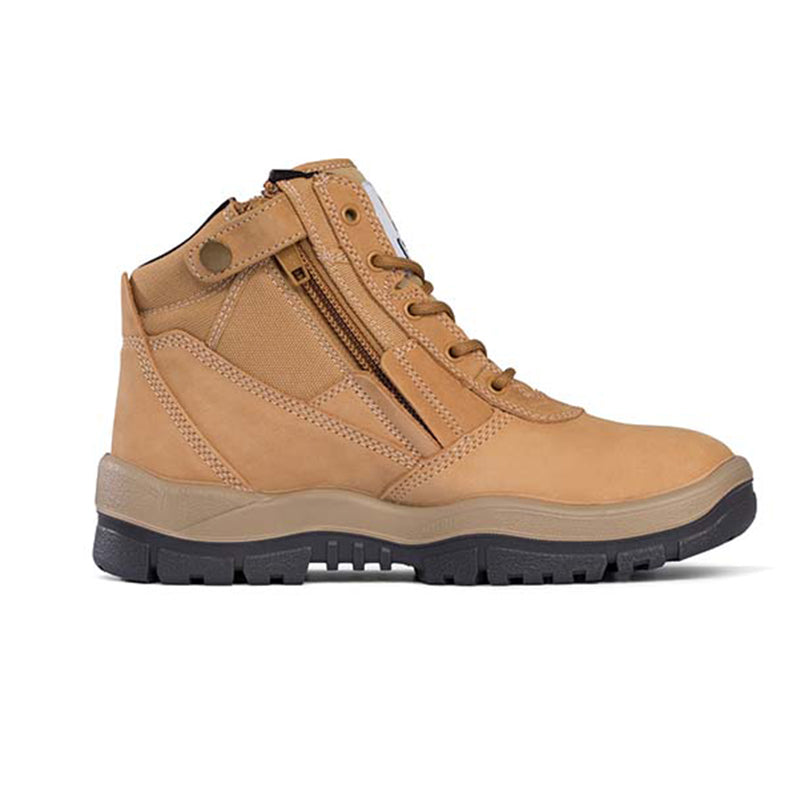 261050 MONGREL LACE UP ZIP SIDED ANKLE BOOT TPU OUTSOLE ELECTRICAL HAZARD RESISTANT