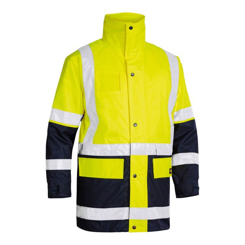 BK6975 BISLEY 5 IN 1 JACKET HV WITH REF TAPE