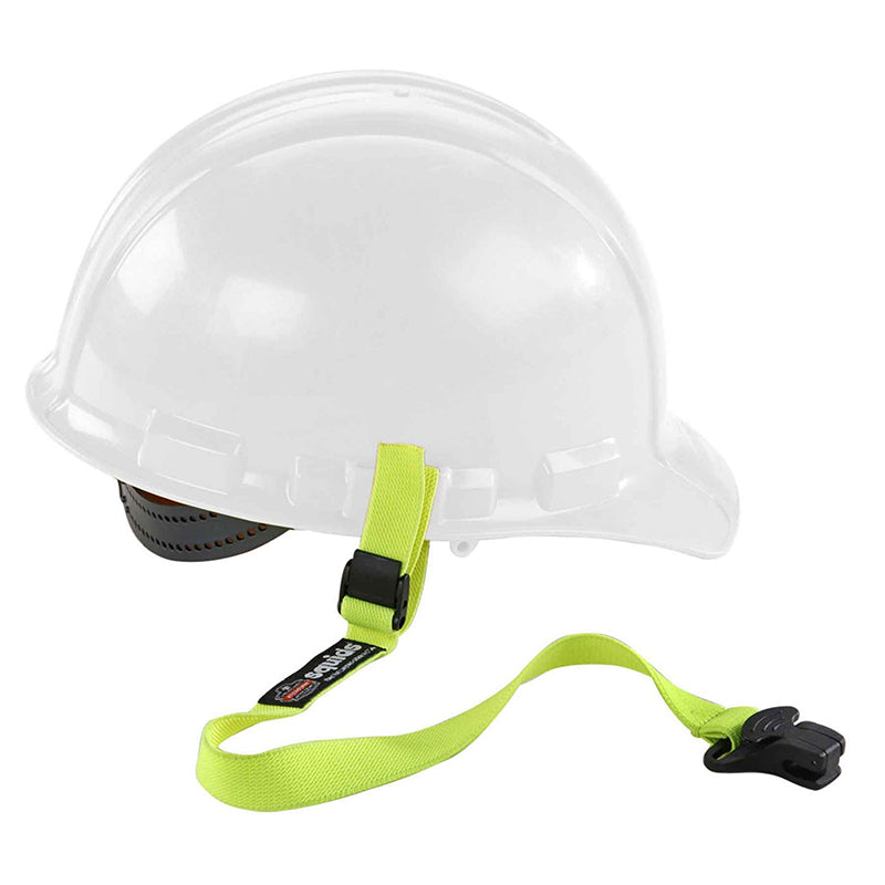 3155 SQUIDS ELASTIC TOOL LANYARD WITH CLAMP LIME