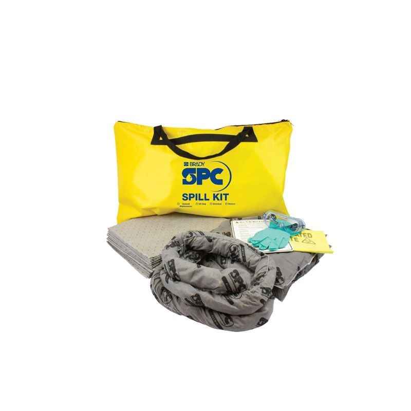 852547 BRADY VEHICLE SPILL KIT GENERAL MAINTENANCE 50-60L