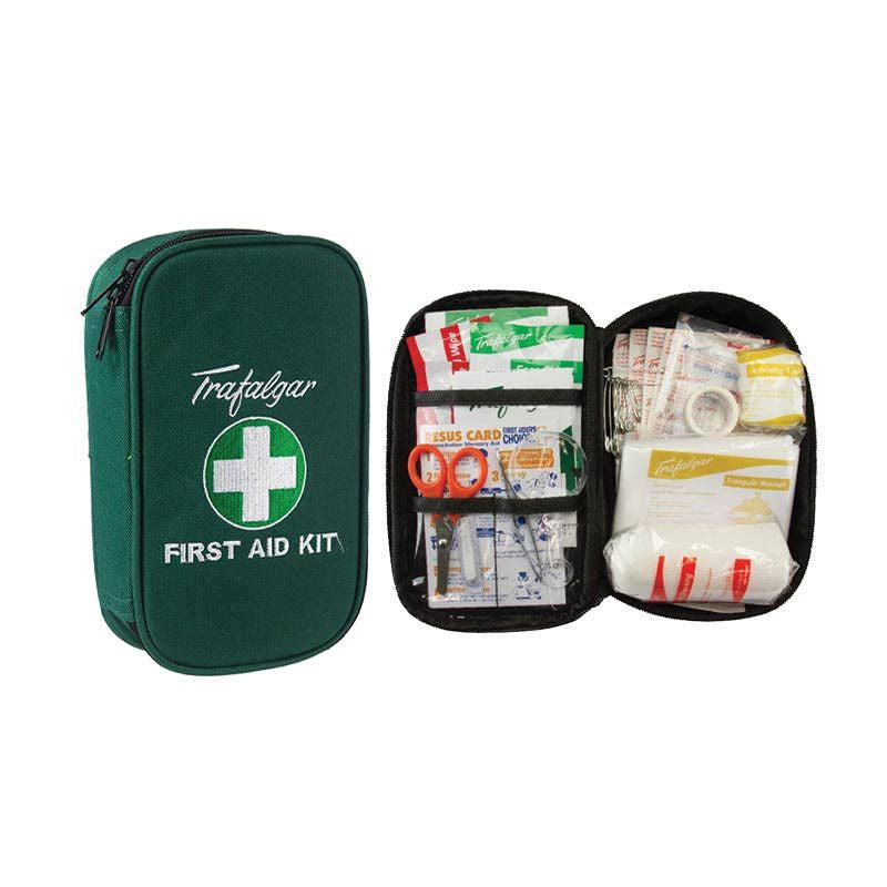 856603 BRADY VEHICLE & LOW RISK FIRST AID KIT GREEN