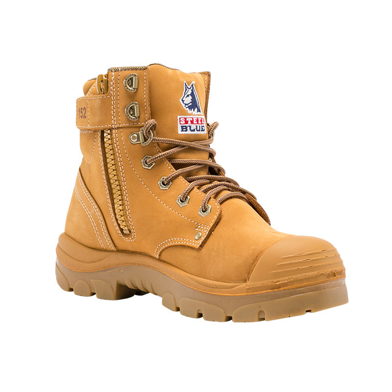 332152 ARGYLE ZIP SIDE BOOT W/ TPU BUMP CAP