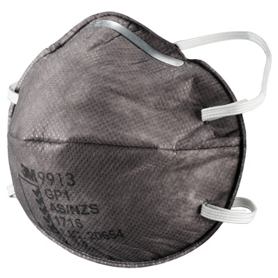 9913 3M P1 (GP1) CARBON DISP MASK CUP NON VALVED BX15
