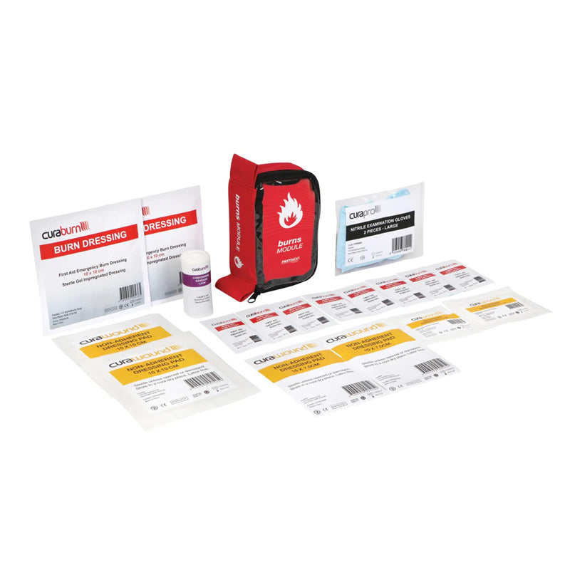M1 FASTAID FIRST AID BURN MODULE SOFT PACK (21 PIECES)