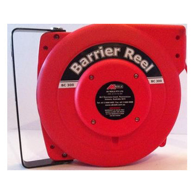 BC 312/10 MINI BARRIER REEL 10m WHITE/RED DANGER DO NOT ENTER