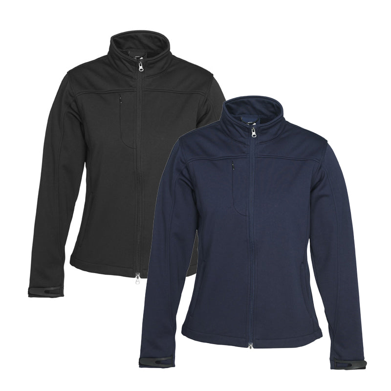 J3825 LADIES PLAIN SOFT SHELL JACKET