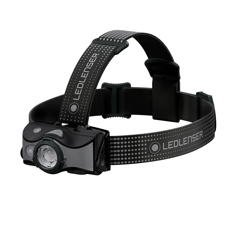 ZL501599 MH7 BLACK/GREY LEDLENSER RECHARGEABLE HEADLAMP 600 LUMENS