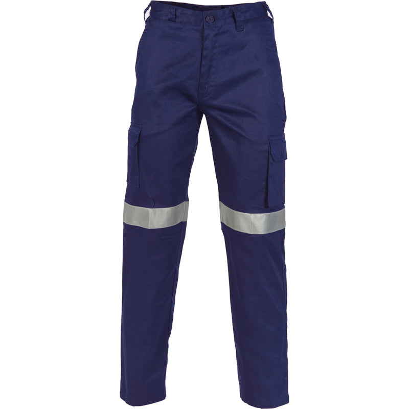 3326 DNC LIGHTWEIGHT COTTON CARGO PANTS WITH 3M REFLECTIVE TAPE