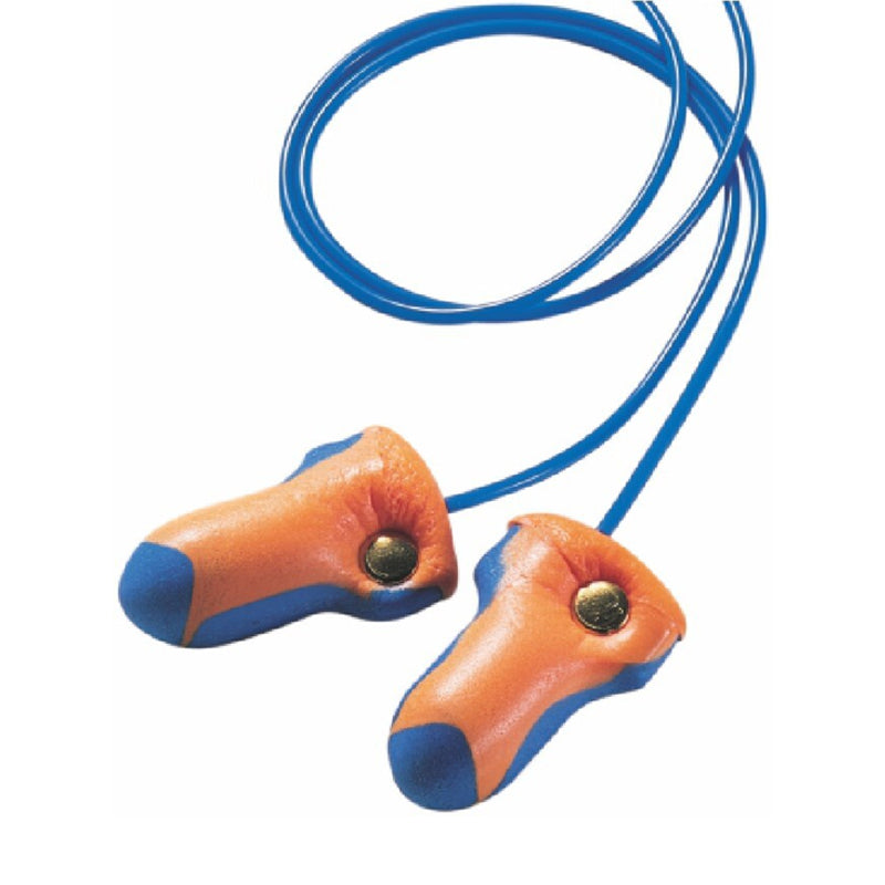 LT-30E HONEYWELL LASER TRAK METAL DETECTABLE EARPLUG DISPOSABLE CORDED 25dB CL4 100PRS
