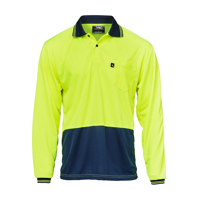BT500 MICRO MESH L/S POLO
