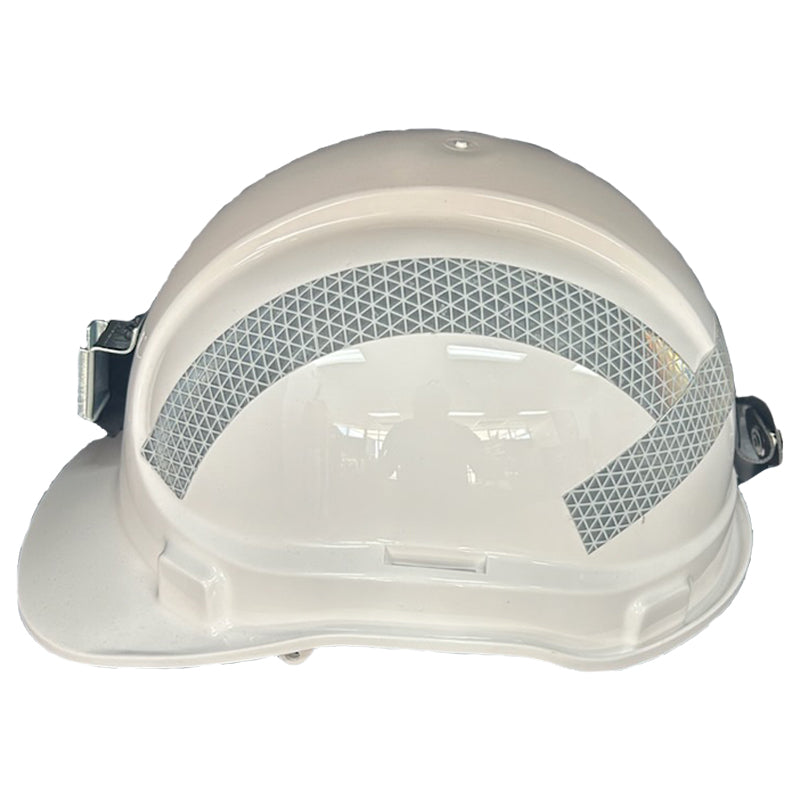 TA560MRT2:WH UNISAFE TA560 WHITE HARD HAT C/W METAL LAMP BRACKET + RT2 REF TAPE