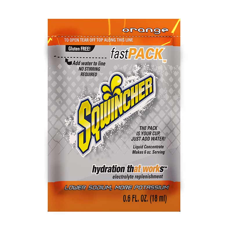 SQ0097 SQWINCHER FAST PACK SACHET ORANGE PK=50