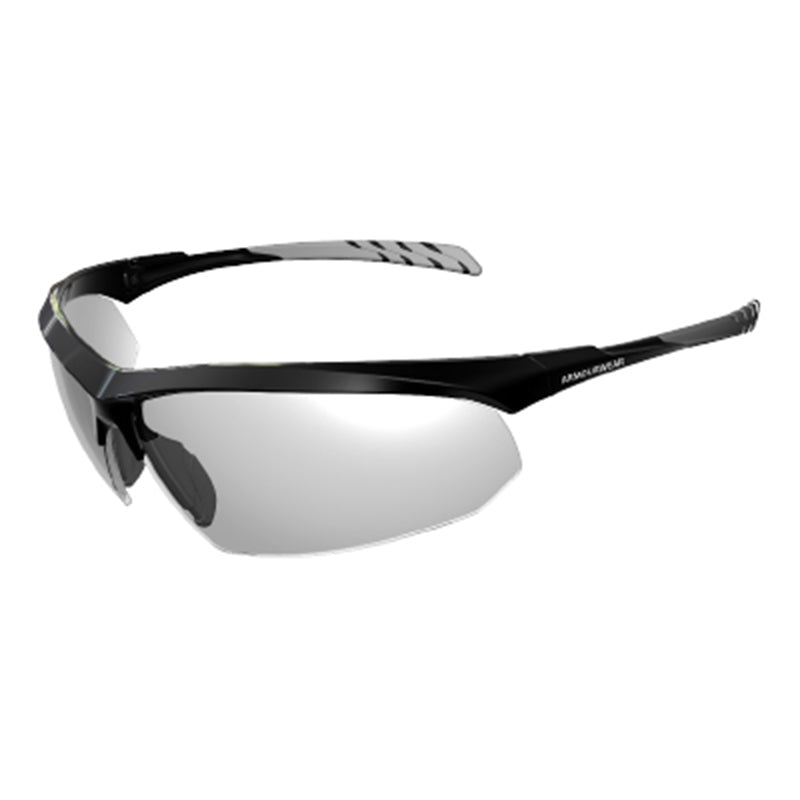 28414 ARMOURWEAR ROCKER CLEAR LENS ANTI FOG GREY SIDEARM SAFETY GLASSES