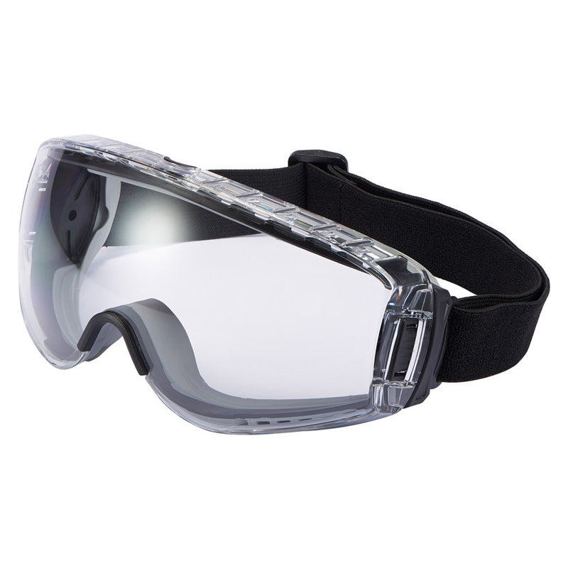 1679110 BOLLE PILOT 2 PLATINUM CLEAR LENS INDIRECT VENTS SAFETY GOGGLES