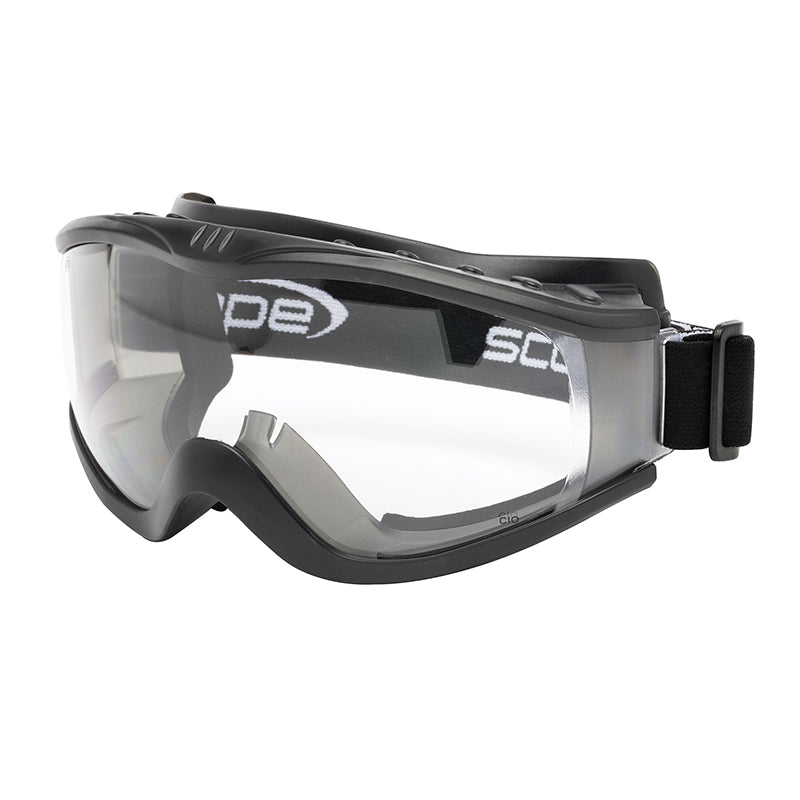 210C SCOPE CLEAR ANTI FOG ANTI SCRATCH LENS SAFETY GOGGLES