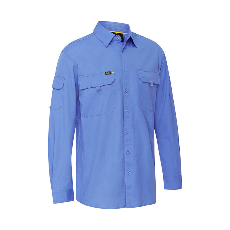 BS6414 BISLEY AIRFLOW RIPSTOP MENS LONG SLEEVE SHIRT
