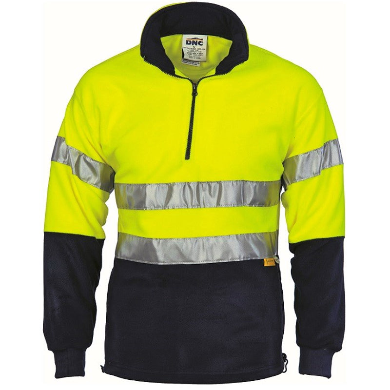 3829 DNC 1/2 ZIP POLAR FLEECE TAPED WINDCHEATER