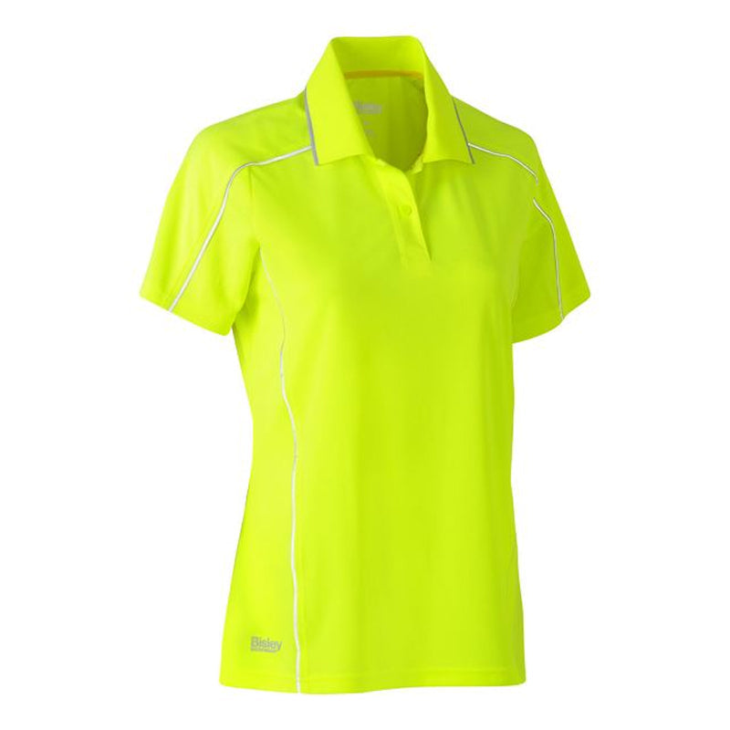 BKL1425 BISLEY LADIES COOL MESH POLO SHIRT