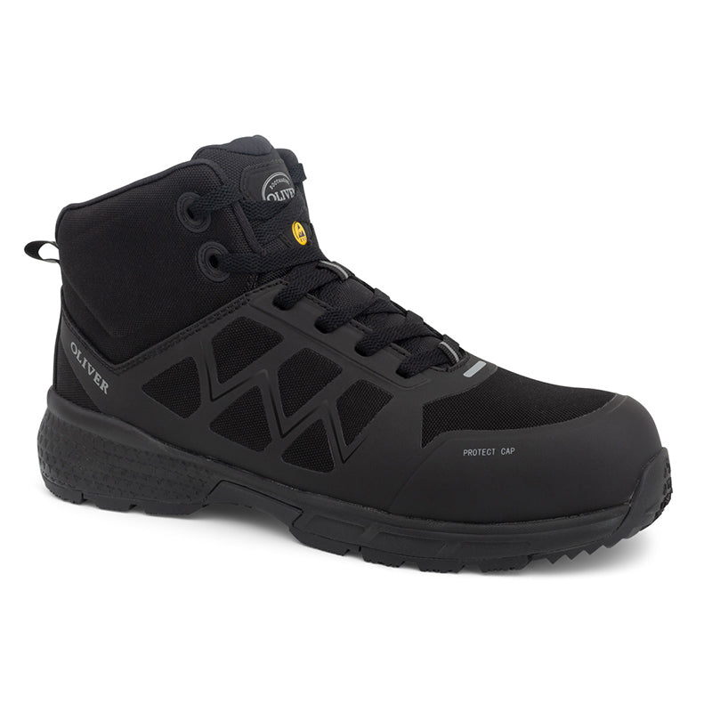 40-825 OLIVER LACE UP JOGGER ANKLE BOOT COMPOSITE TOE ESD PROTECTION