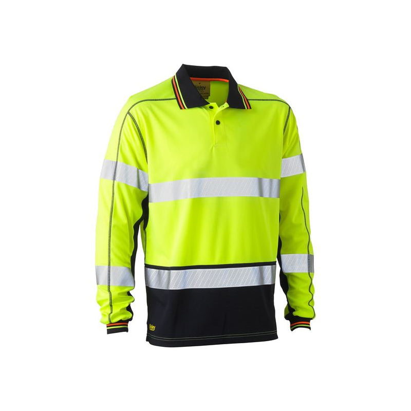 BK6219T BISLEY POLO LONG SLEEVE TAPED