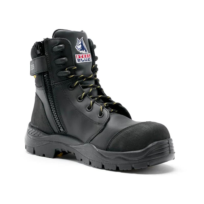 827539 STEEL BLUE TORQUAY EH (ELECTRICAL HAZARD) ANKLE BOOT NITRILE OUTSOLE HEAT RESISTANT